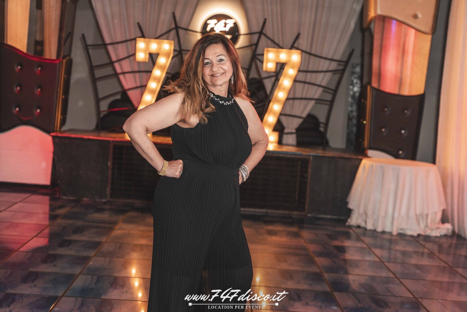 Festa 60 anni Roma Grazia al 747 Disco