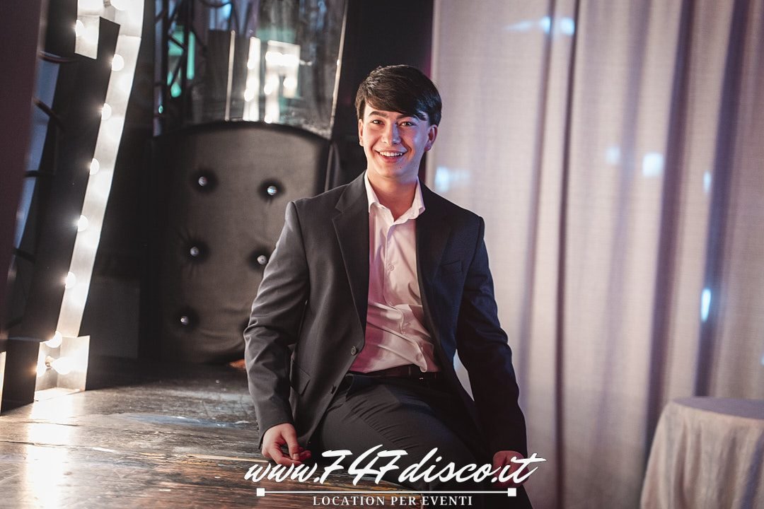 Festa 18 anni Roma Cristian discoteca privata al 747 Disco