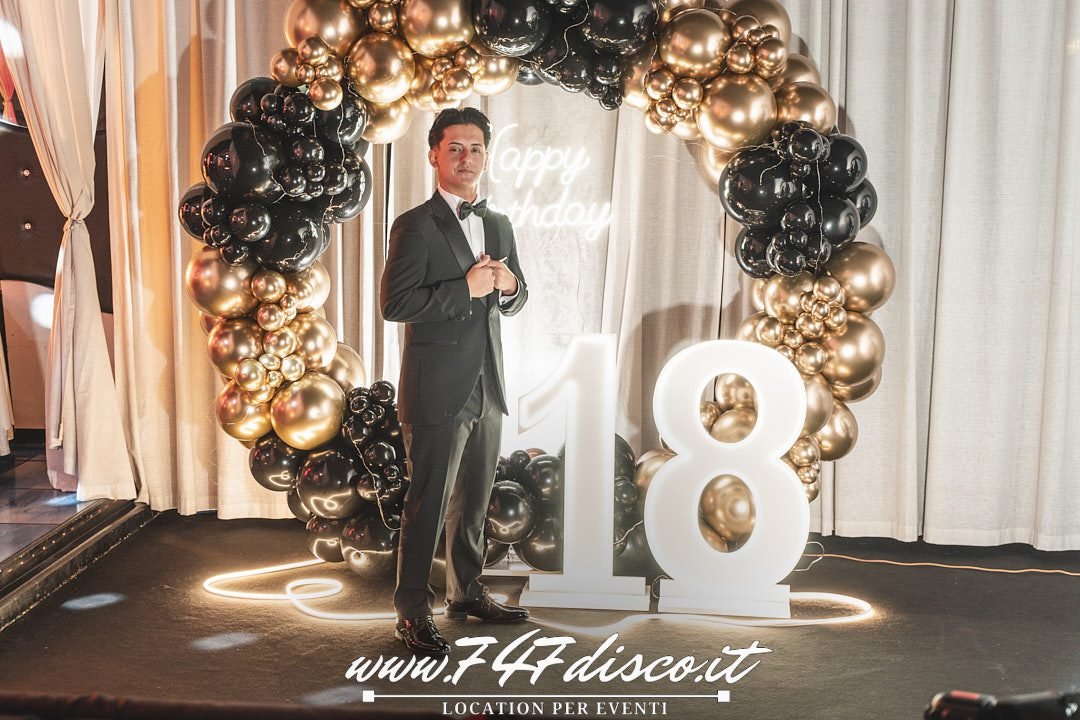 Festa 18 anni al 747 Disco a Roma Sud