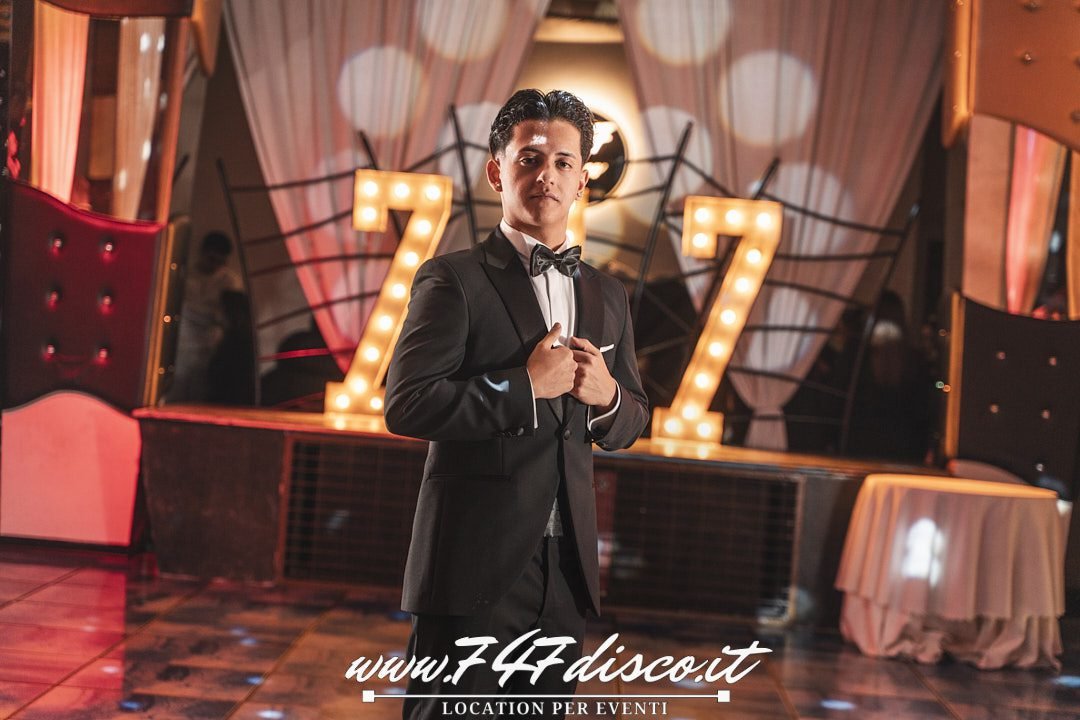 Festa 18 anni Roma Christian al 747 Disco