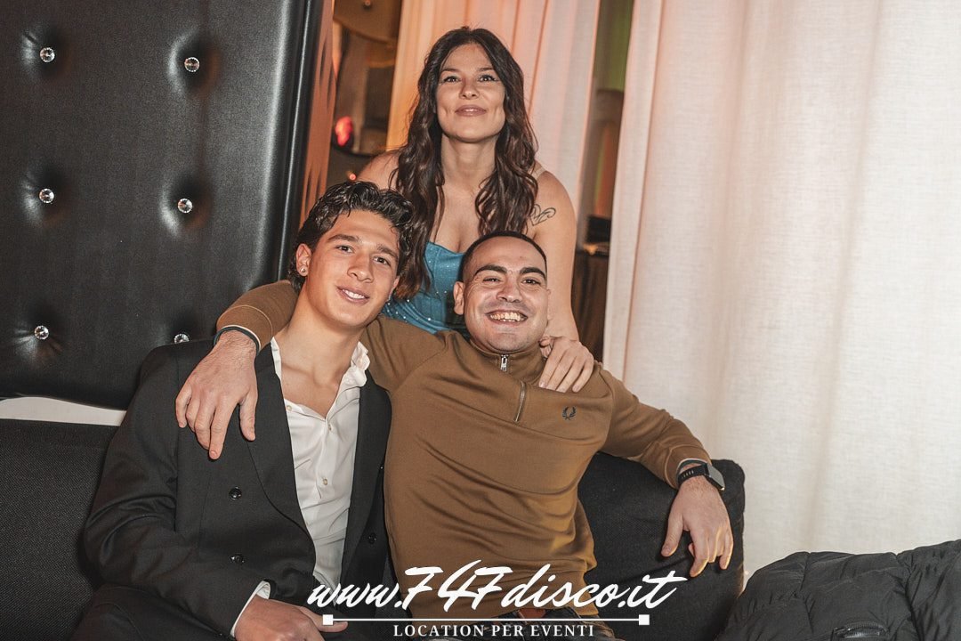 Festa 40 anni Roma Elisa al 747 Disco