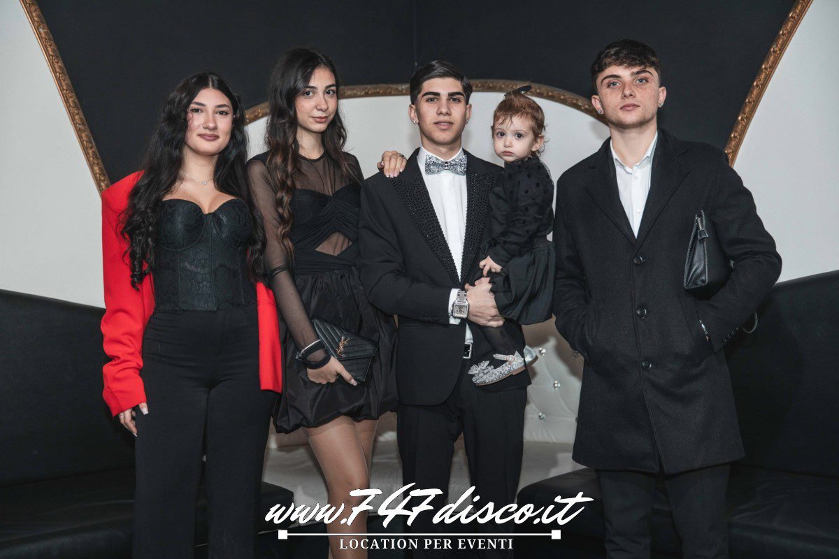 Festa 18 anni Roma Flavio discoteca privata al 747 Disco