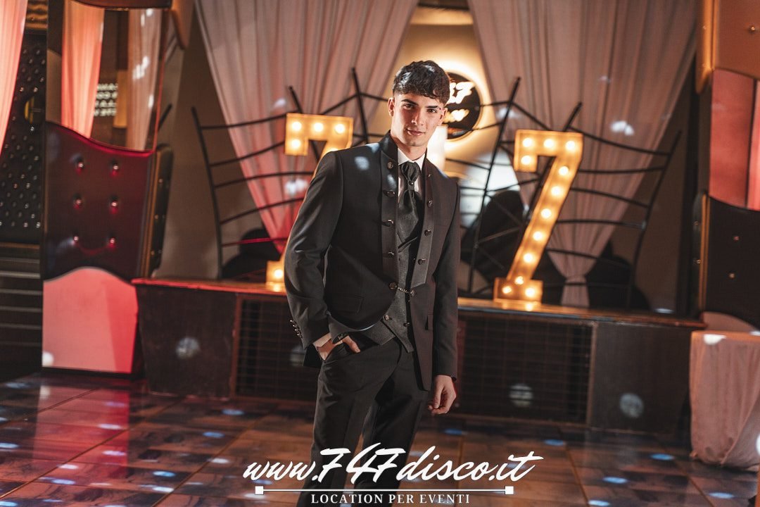 Sala feste privata Roma festa 18 anni Jacopo