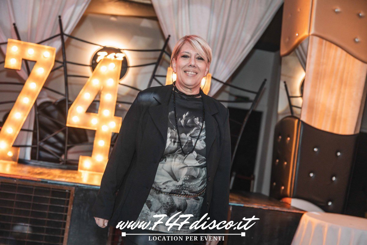 festa 60 anni roma Francesca elegante 747 Disco