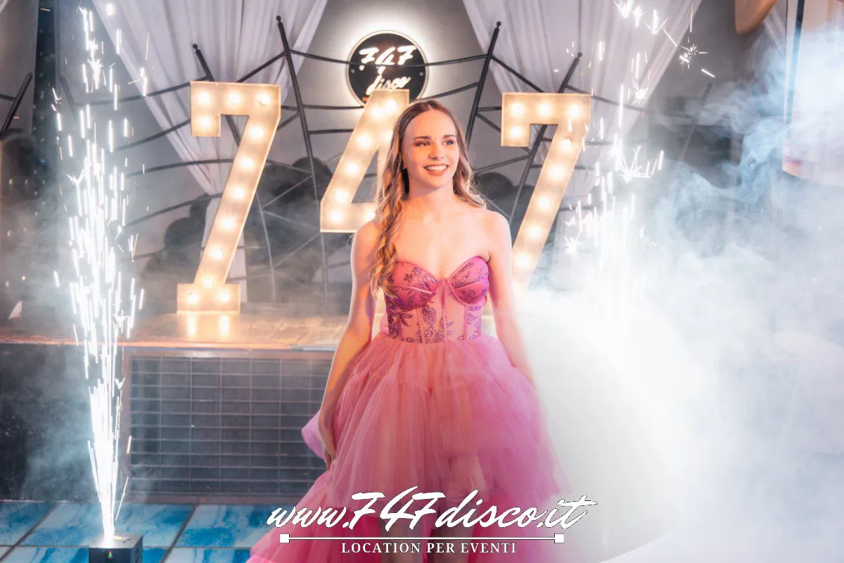 party festa 18 anni roma Beatrice al 747 Disco