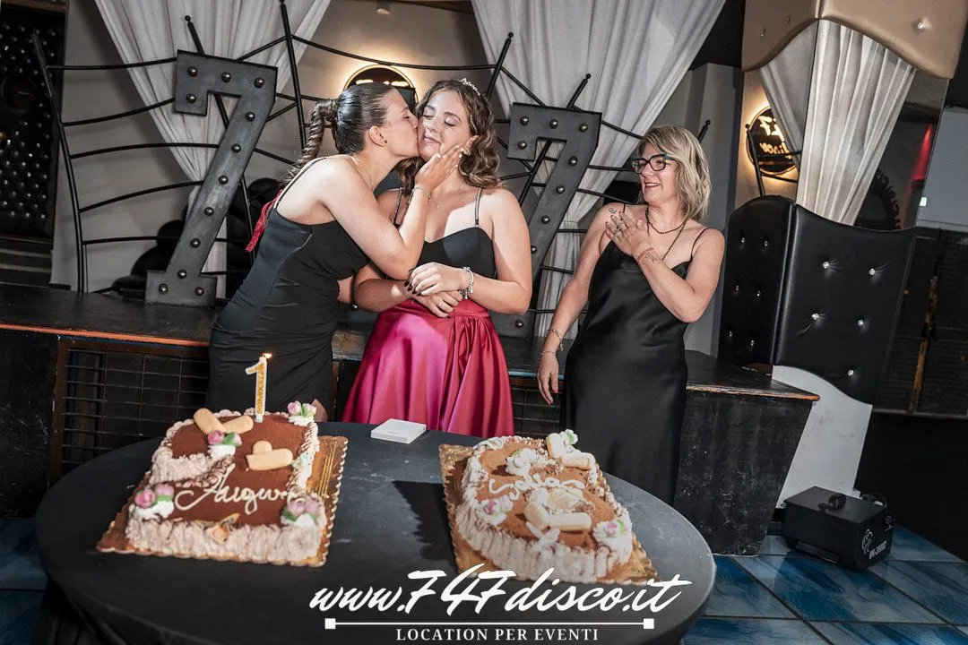 Momento emozionante del diciottesimo compleanno di Sofia