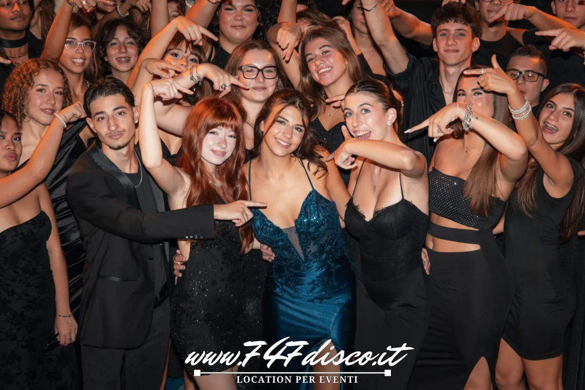 Festa 18 anni Caterina Roma al 747 Disco, discoteca privata per diciottesimi