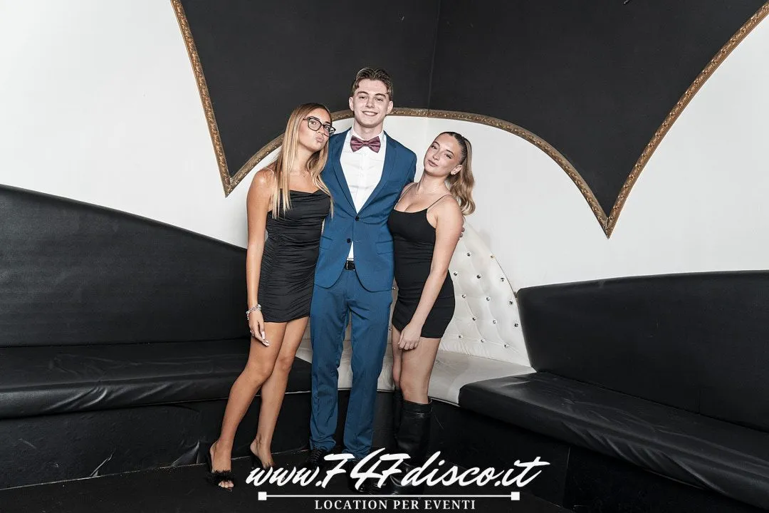 Festa 18 anni Joshua Roma al 747 Disco, discoteca privata per diciottesimi