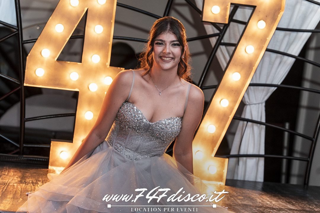 Festa 18 anni Martina Roma al 747 Disco, discoteca privata per diciottesimi