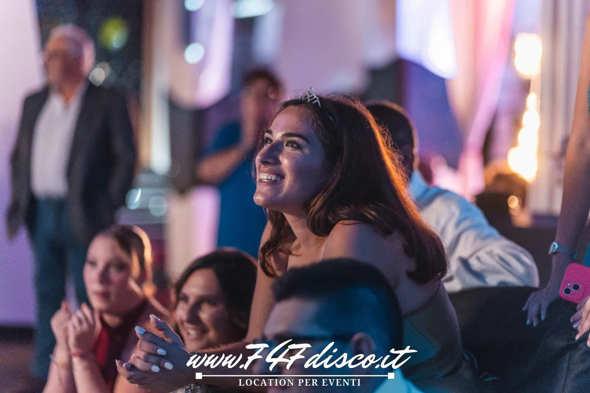 Festa 18 anni Sara Roma, fotografie e ricordi del compleanno al 747 Disco