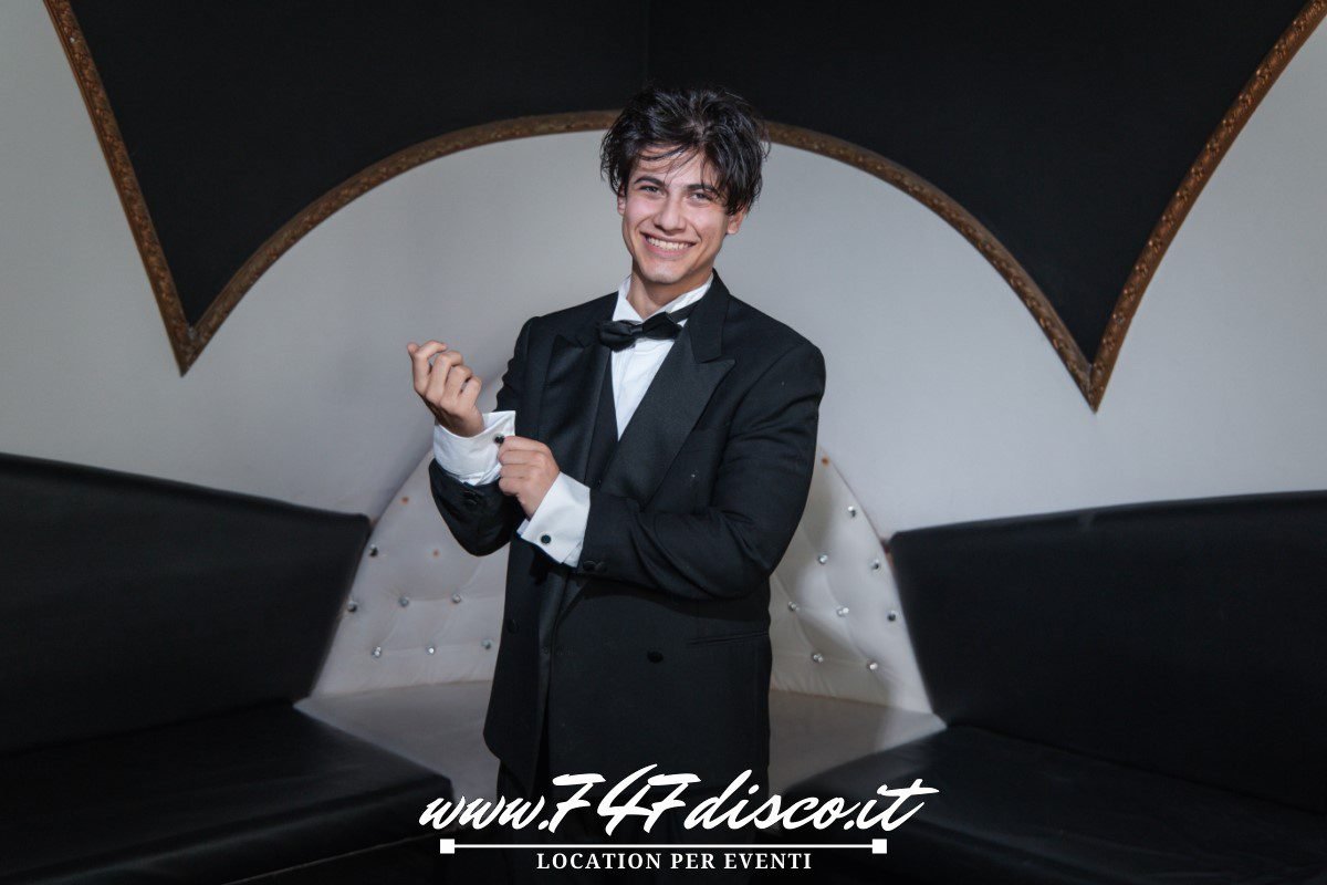 Festa 18 anni Alessandro Roma al 747 Disco, discoteca privata per diciottesimi