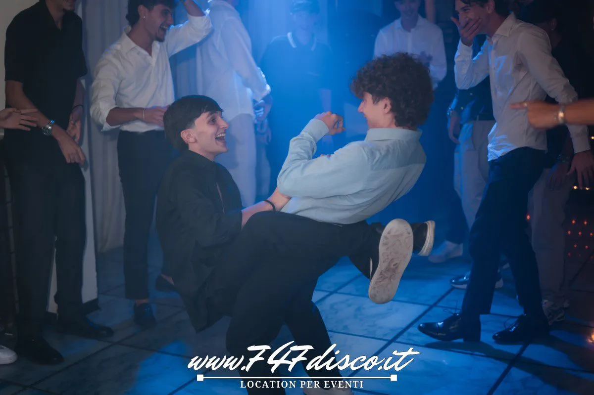 Festa 18 anni Paolo Roma al 747 Disco, discoteca privata per diciottesimi