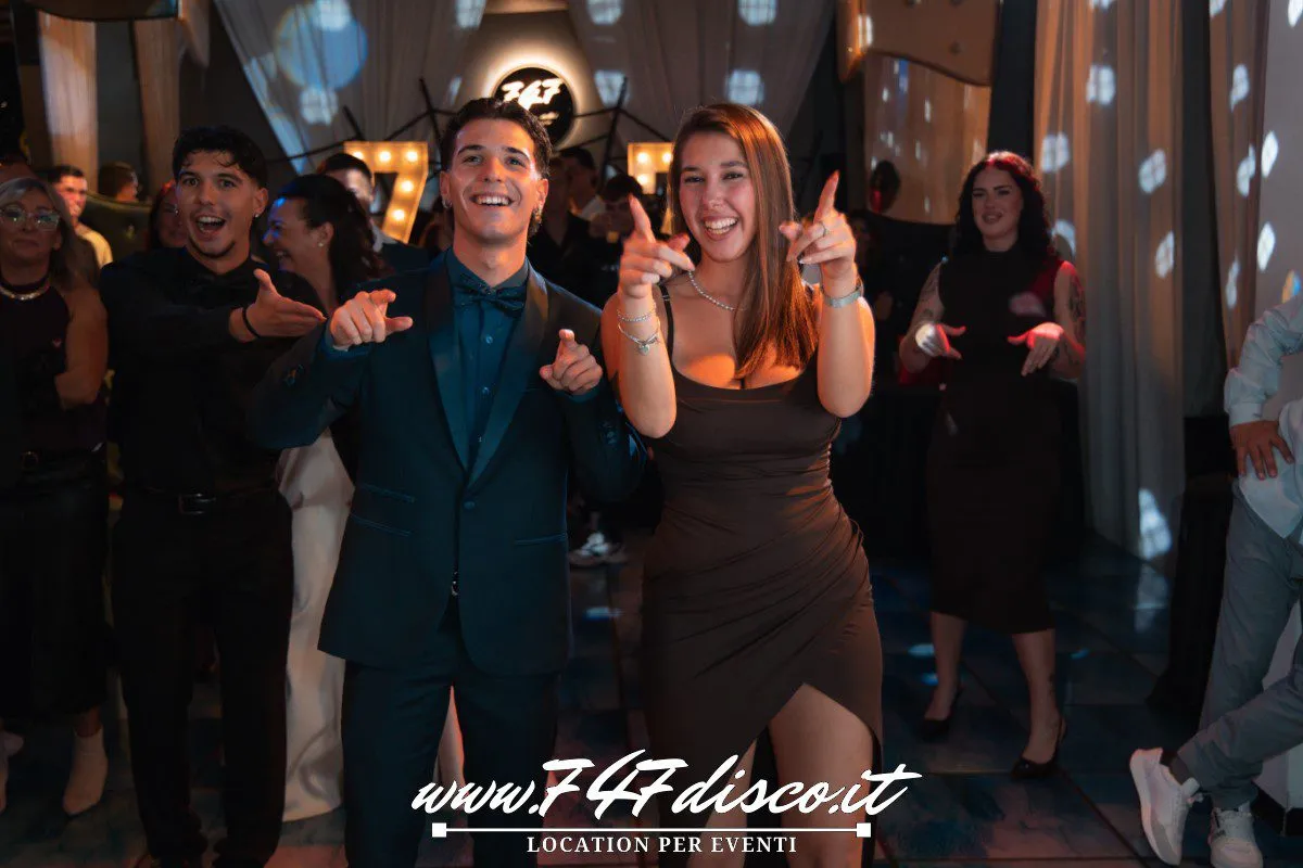 Festa 18 anni Nicholas Christian Roma, fotografie e ricordi del diciottesimo al 747 Disco
